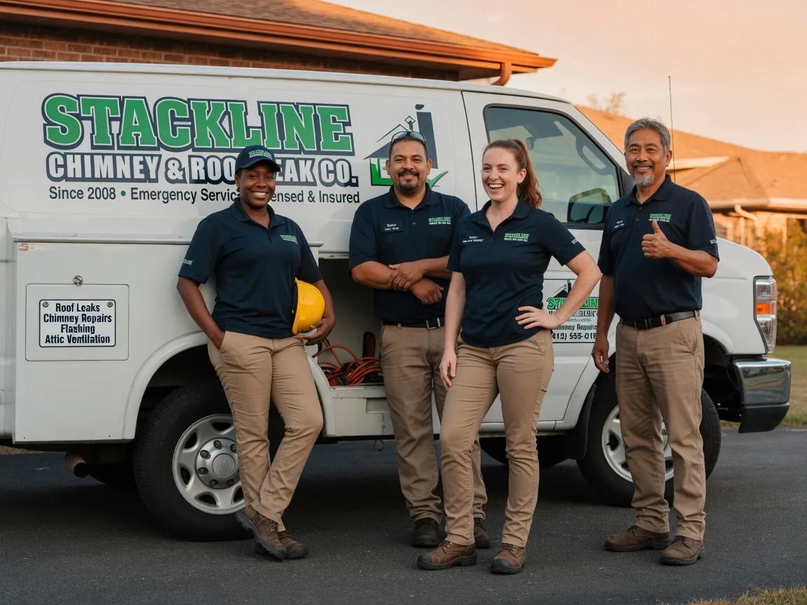 Chimney flashing repair company in Shandon, CA